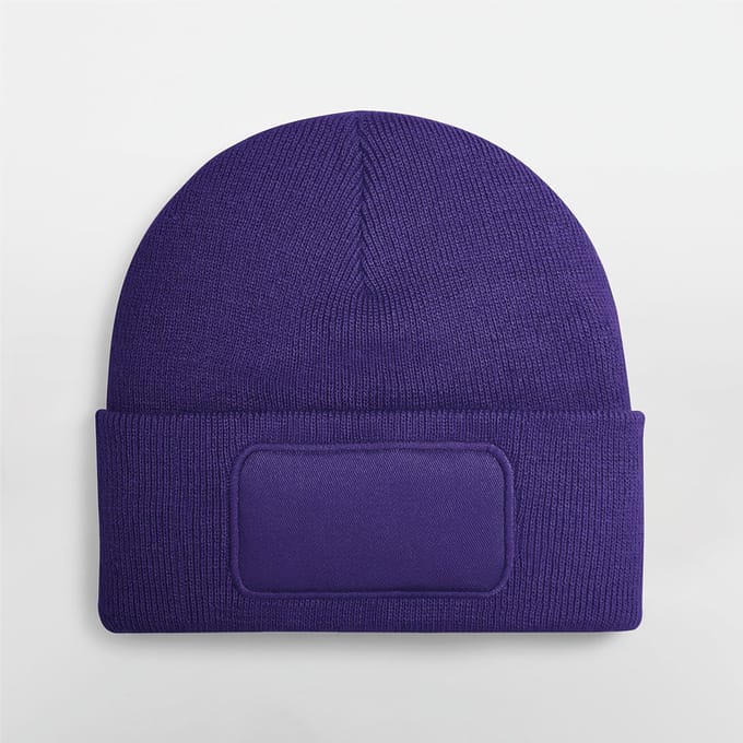 Beechfield Original Patch Beanie B445 - purple - One size
