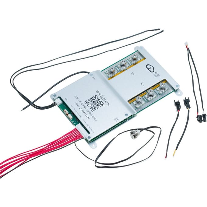 BMS JK Smart Li-Ion-LiFePO4 3S-8S 300A BAL 2A RS485 HEAT Module Programmeerbaar met Bluetooth en APP