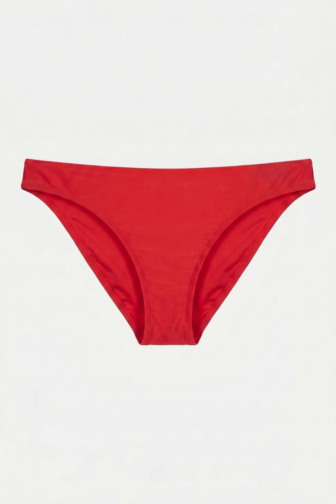 Shiwi Regular Bikini Bottom Red Hibiscus Taglia: 42 | Bikini Outlet | Donna | Rosso