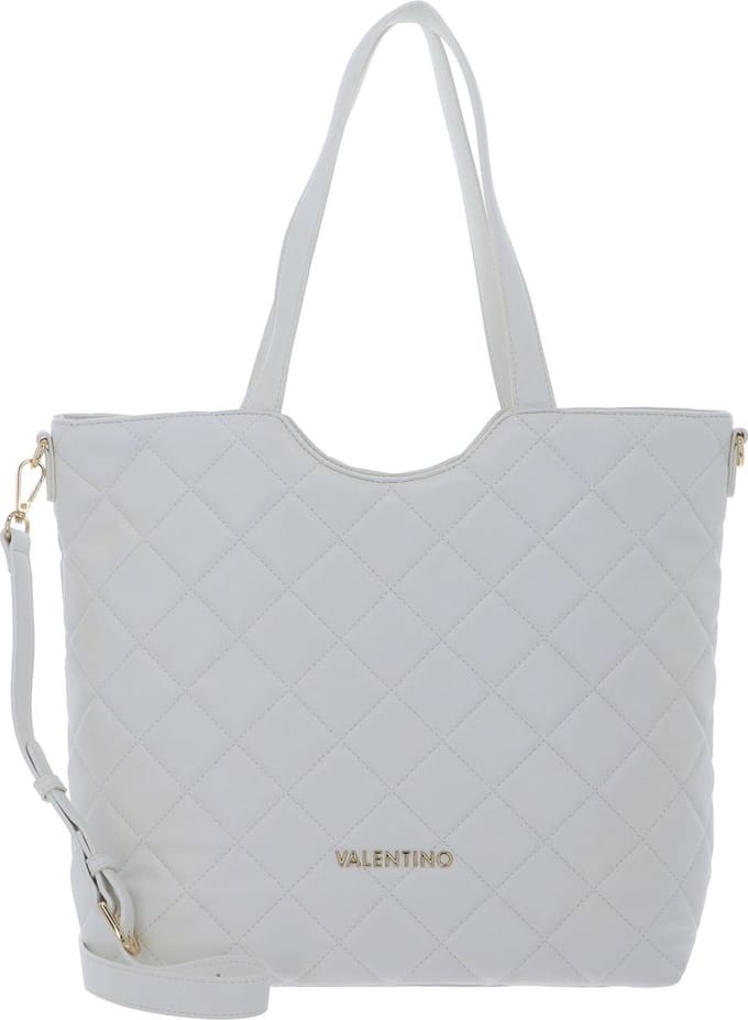 VALENTINO Schoudertas Ocarina Shopper Bianco Wit