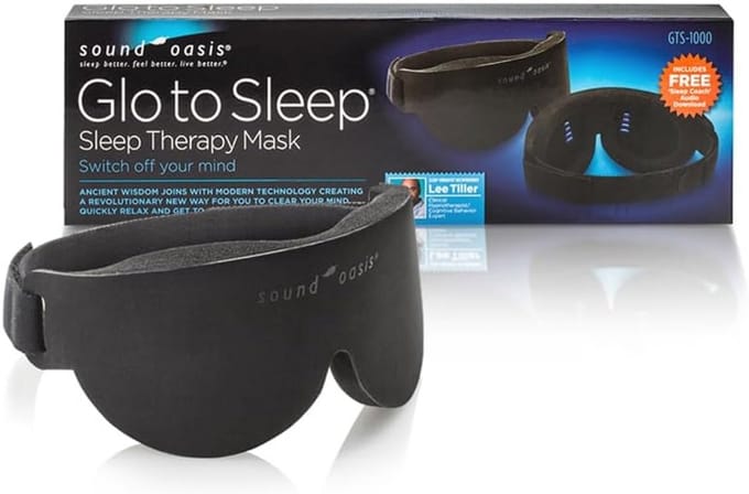Oogmasker voor Ontspanning en Slaapverbetering
