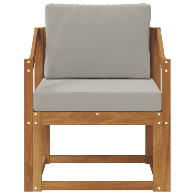 vidaXL - Buitensofa - Massief - Acacia - Hout - en - Polyester
