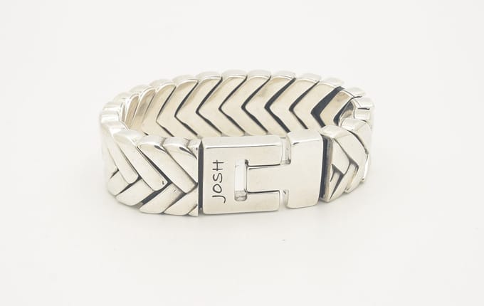 Josh-3538-Armband-Zilver-Heren-20,5cm