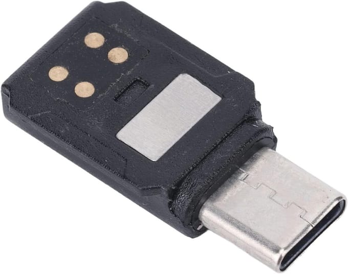 Type C Adapter - Connector Kabel - Camera Uitbreiden - Hittebestendig ABS - 30 g - Geel