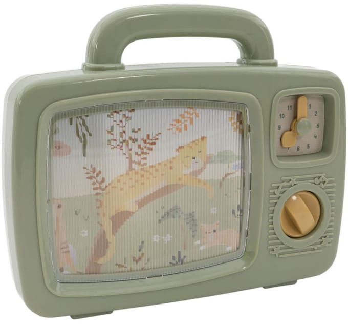 Little Dutch muziek tv Safari Friends Green unisex