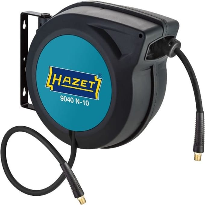 Slanghaspel - 15 m - 20 bar - voor water / perslucht - 1/4"