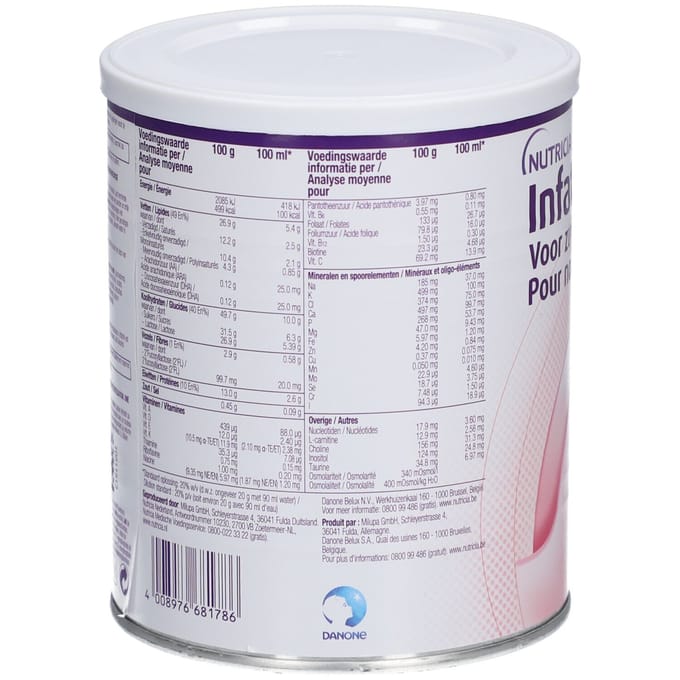Nutricia Infatrini 0-18 maanden 400 Poeder
