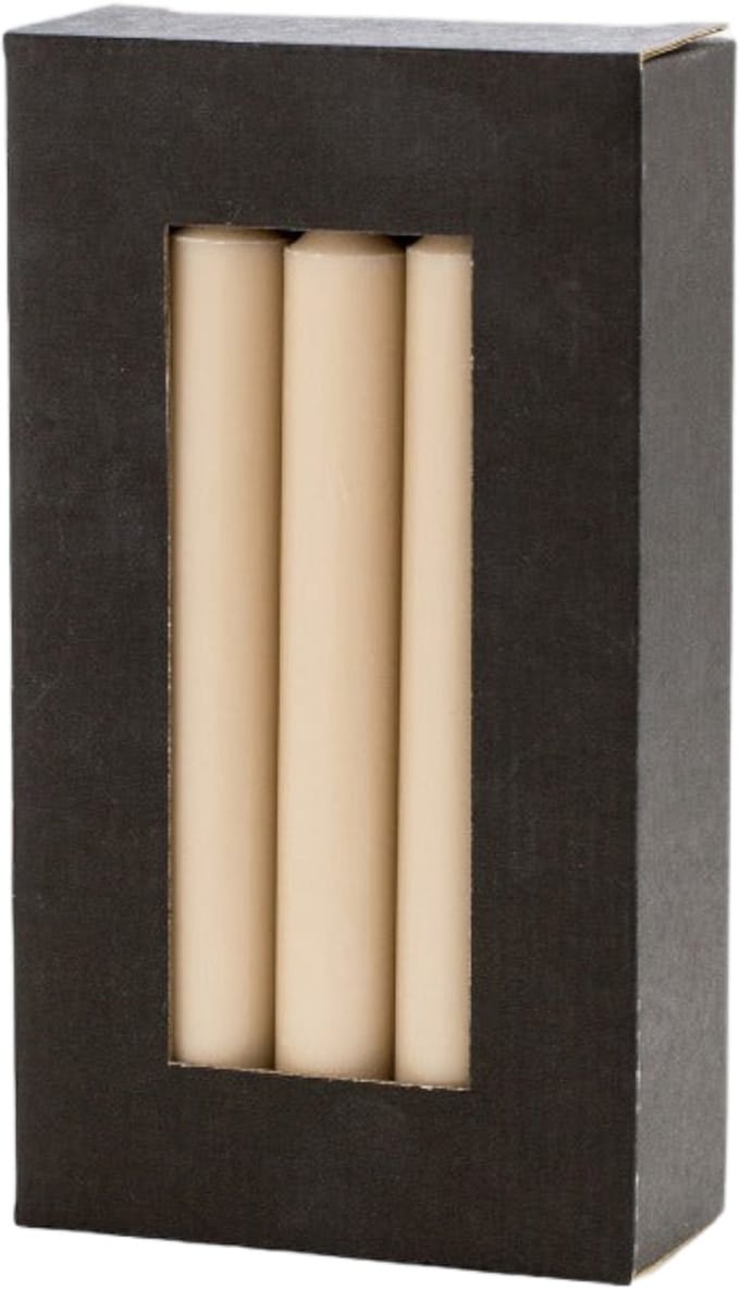 Dinerkaarsen - 10 stuks - Kleur Skin - 2,2 x 19 cm - Rustik Lys‎‎