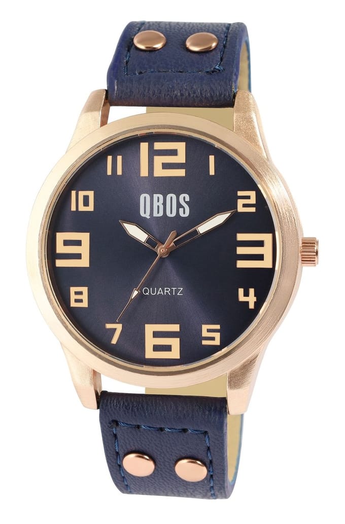 QBOS QBOS Unisex horloge Mineralglas