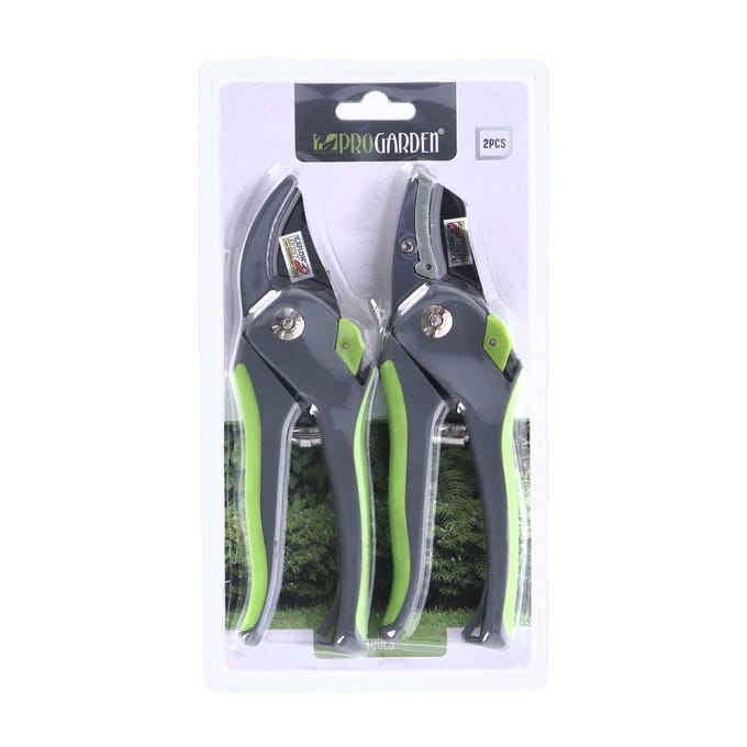 Pro Garden Tuinscharen set - 2 ST - snoeischaar en heggenschaar - 20 cm