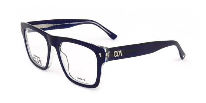Dsquared2 ICON 0018 Blue crystal 52/18/145 MAN Brilmonturen