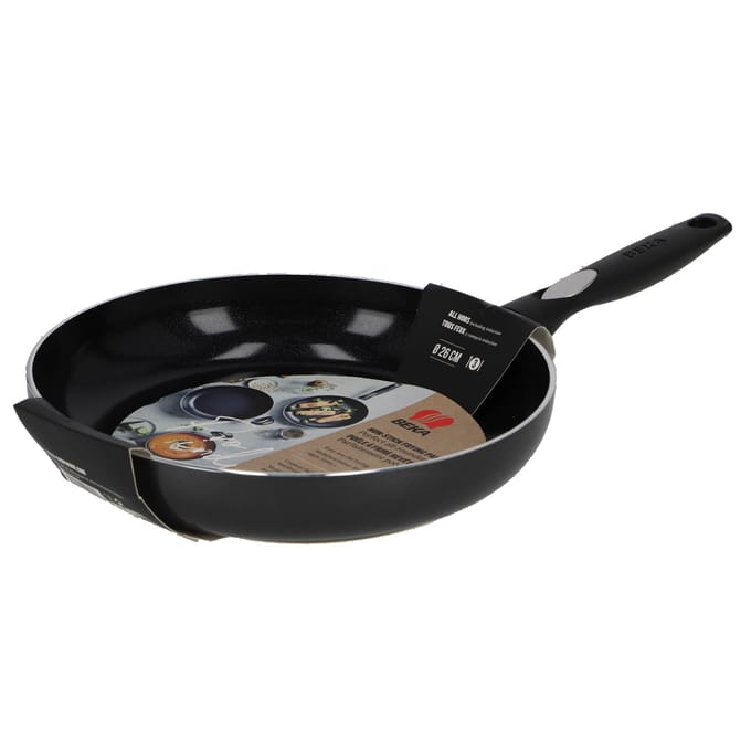 Beka Pro Induc Koekenpan - Ø 26 cm - Braadpan - Keramische antikleeflaag - PFAS-vrij - Geschiktvoor inductie - Zwart