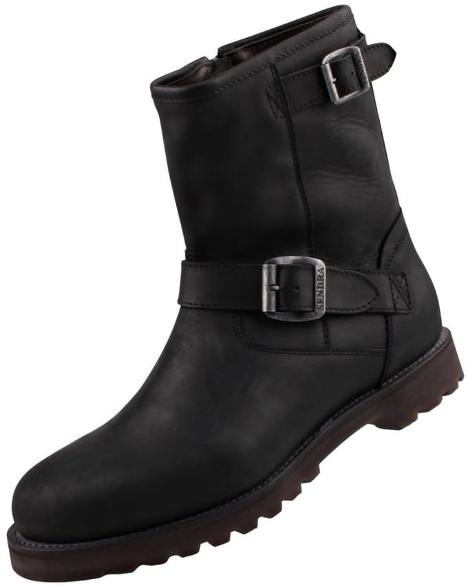 Sendra Laarzen Heren Ingenieur Zwart