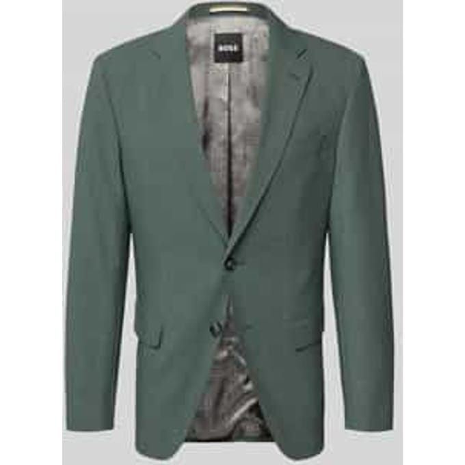 Slim fit colbert van scheerwolmix, model 'HUTSON'