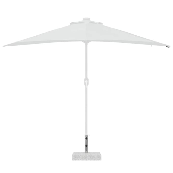 vidaXL - Parasolvoet - rechthoekig - 25 - kg - graniet