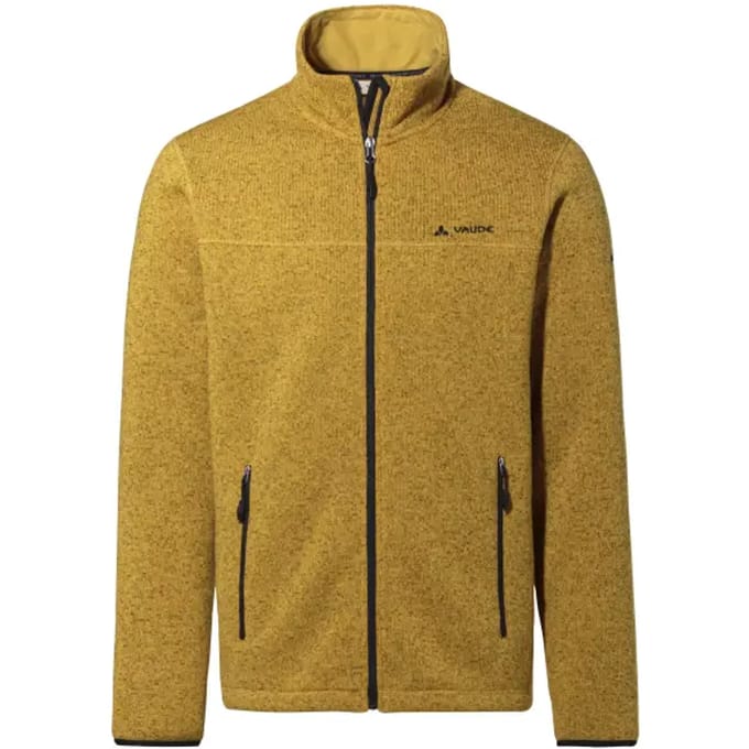 Vaude Rienza Iii Fleece Met Volledige Rits Bruin S Man