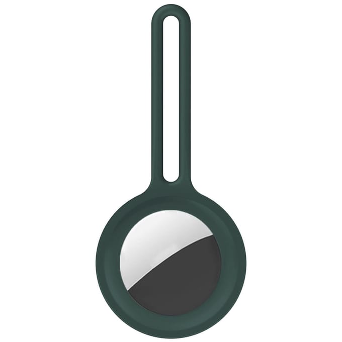 imoshion Siliconen Keychain Case geschikt voor AirTag - Donkergroen