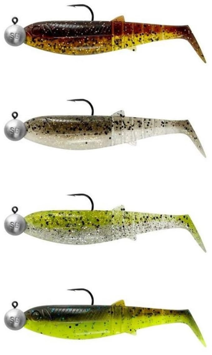 Cannibal Shad 12.5CM 20G CW MIX 4P4 PCS 77186