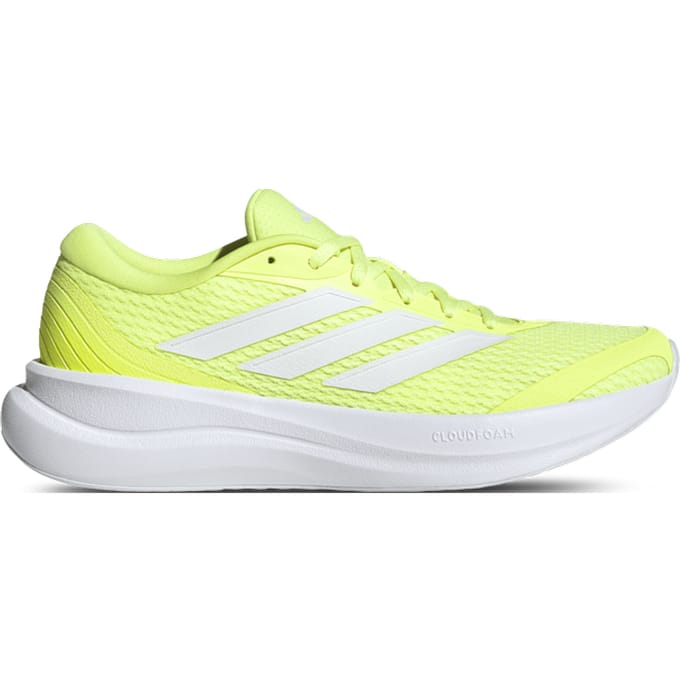 Adidas Runfalcon Sneakers Dames - Geel - Maat 40 2/3 - Mesh/Synthetisch
