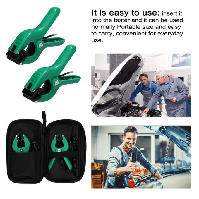 Handheld Sensoren Klemmen Gereedschappen Inspectie Temperatuur Koeling Airconditioner Meter Accessoire donkergroene kleur
