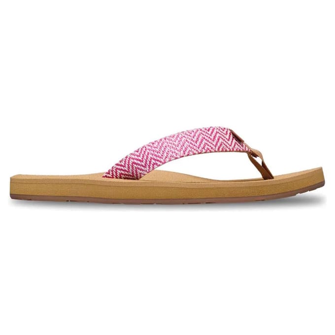Roxy Porto Raffia Teenslippers Dames