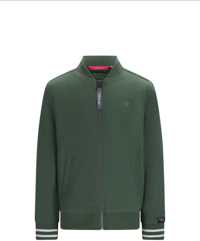 TYGO & vito jongens vest groen maat 122/128