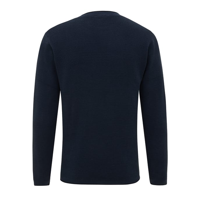 Tresanti EXAN Roll cuffs long sleeve pullover Navy (TRKWJA117 - 803)