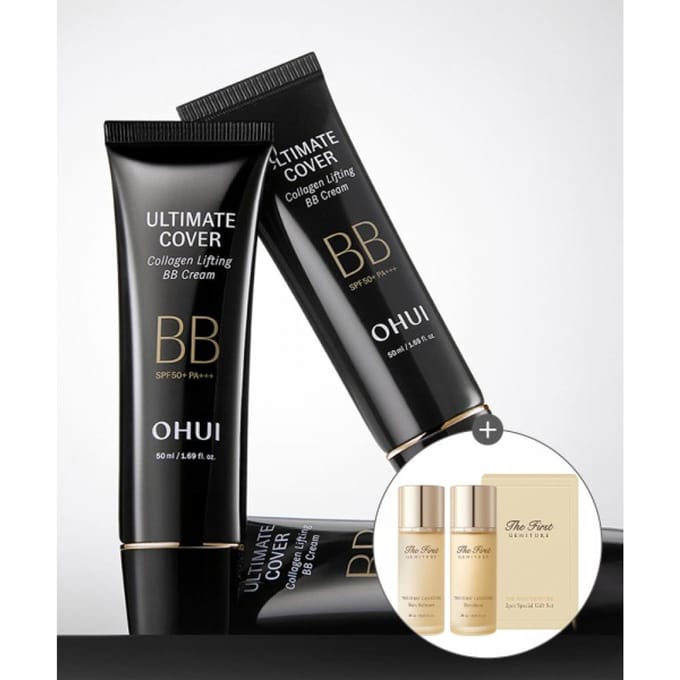 OHUI Ultimate Cover Collagen Lifting BB Crème SPF50+/PA+++ 50ml black