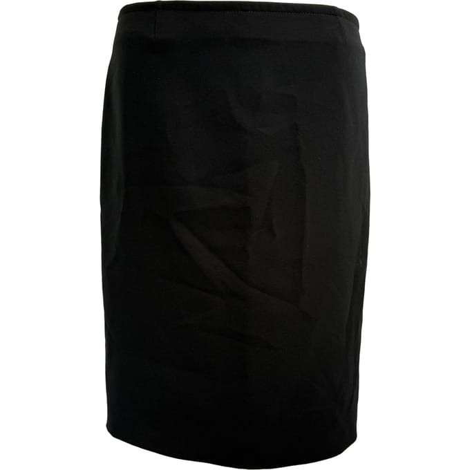 Joseph midi kokerrok in zwart polyester