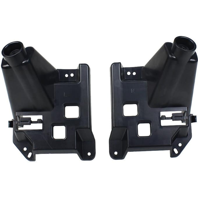 1 paire de supports de feu arrière pour Jeep Wrangler JL 2018 2019 black
