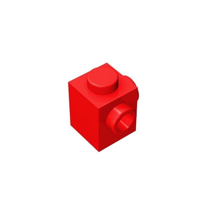 10 STUKS 26604 Gemodificeerd 1x1 Inclusief Studs aan 2 Kanten Blok Mijn Eigen Creatie Passend Inclusief Baksteen DOE-HET-ZELF Kinderspeelgoed Assemblage 10PCS