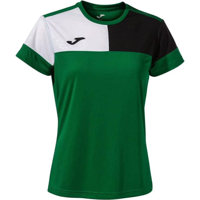 Joma Crew V T-shirt Met Korte Mouwen Groen S Vrouw