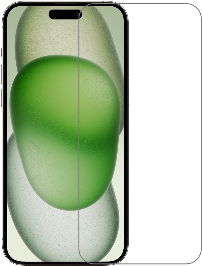 Screenprotector Geschikt voor Apple iPhone 15 - Extra Sterk - Beschermglas - Gehard Glas - Tempered Glass - Screen Protector