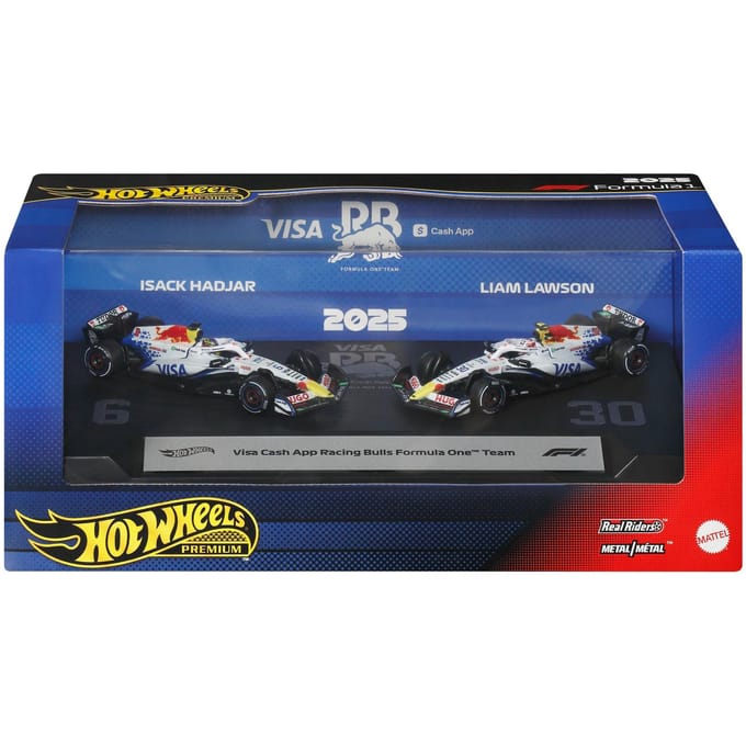 Hot Wheels Premium Formula 1 set van 2 - Atlassian Williams Racing Team Alex Albon en Carlos Sainz