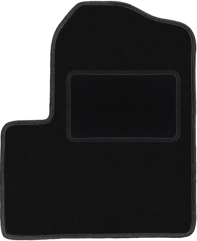 Bestuurdersmat zwart voor: Ford Connect combivan (2003-2012)