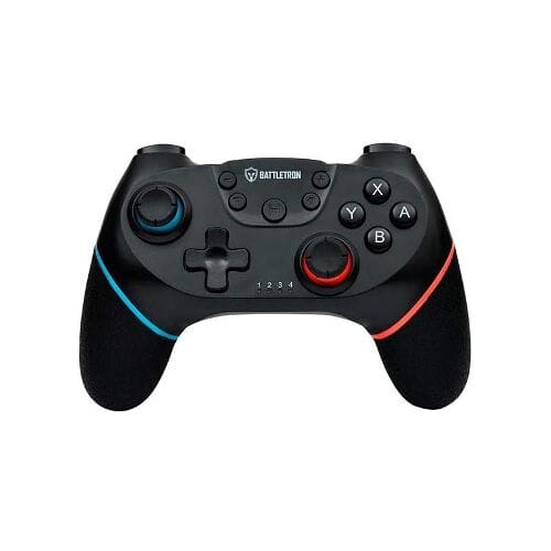 Battletron Wireless Controller for Nintendo Switch-Zwart / Rood (Switch) Gebruikt