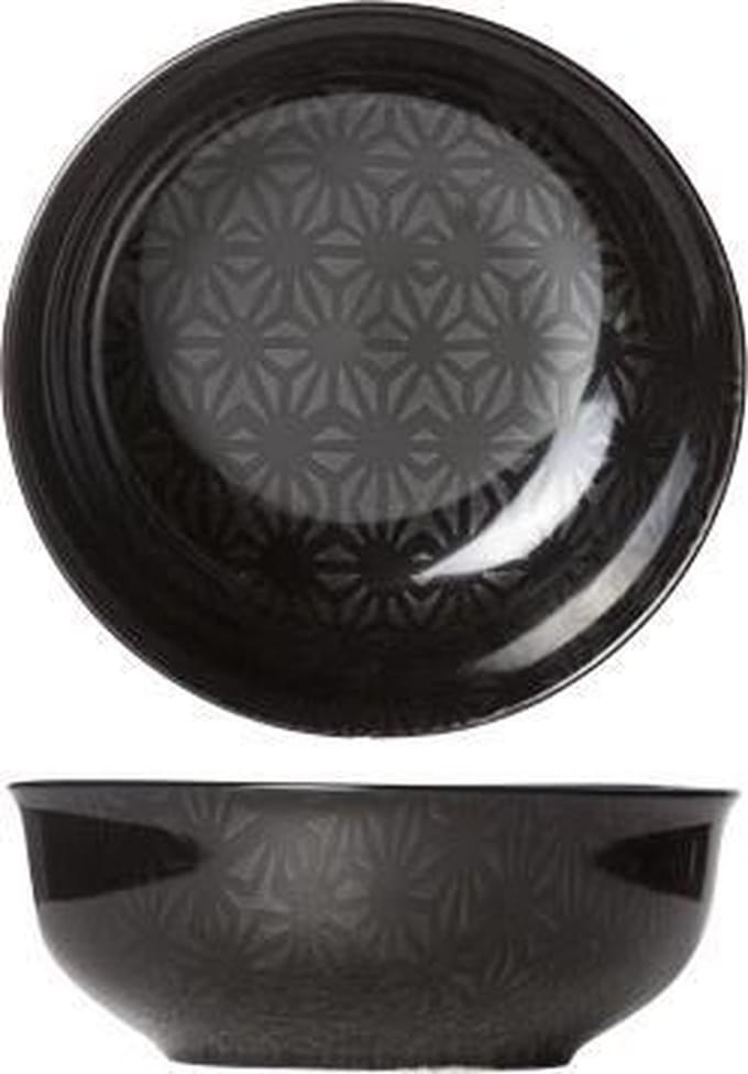 Spider Black Kommetje D16.5xh6.3cm