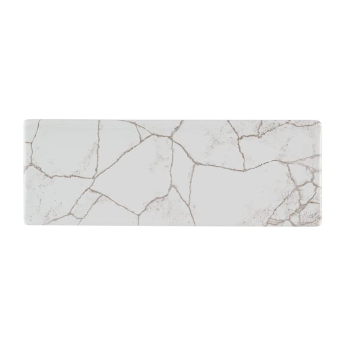 Churchill Studio Prints Kintsugi Agate Grey Ovaal Bord 25 x 9cm (6 stuks)