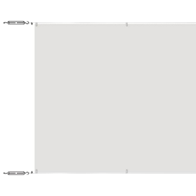 vidaXL - Luifel - verticaal - 140x800 - cm - oxford - stof - wit