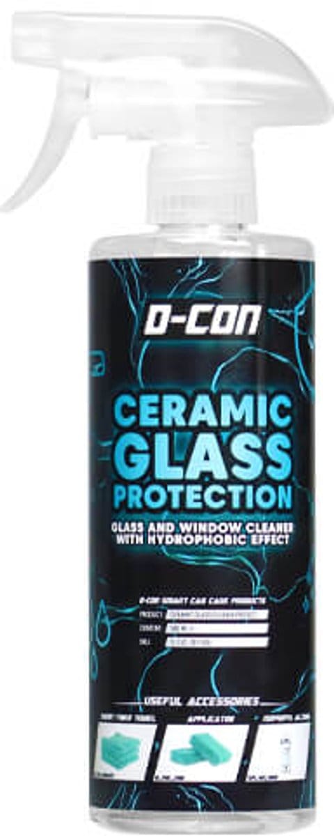 D CON CERAMIC GLASS CLEAN PROTECT REGEN WATER AFSTOTEND 500ML