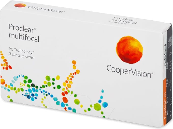 Proclear Multifocal (3 lenzen) Sterkte: +3.25, BC: 8.70, DIA: 14.40, ADD sterkte: +2.00 D