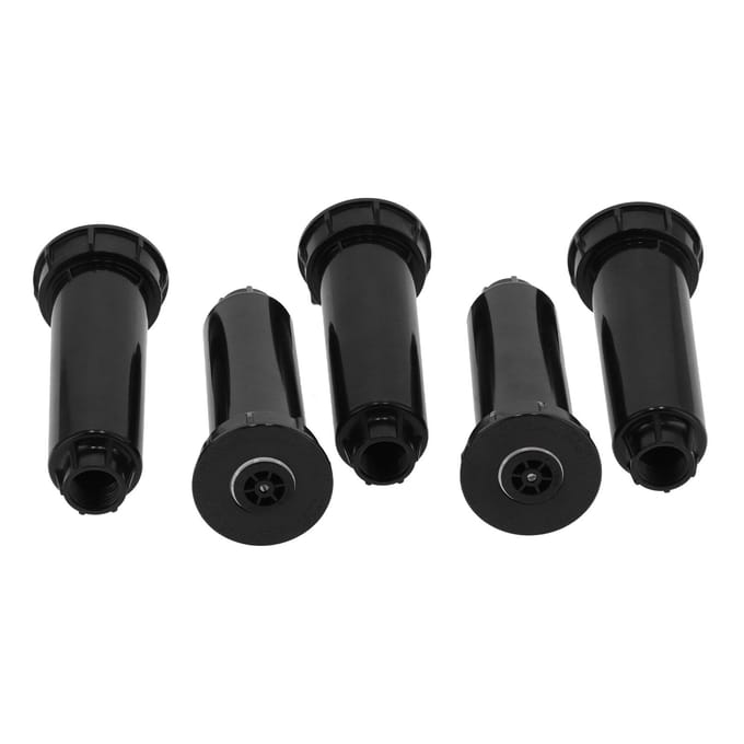 5 Stuks Ondergrondse Sproeier G1 2 Binnendraad Hef Sproeimond Tuin Gazon Irrigatie black