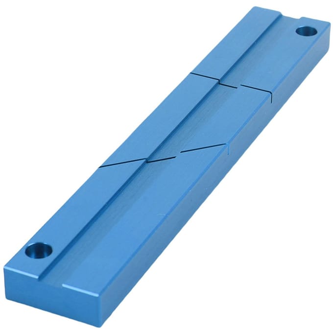 Splicing Block Kit voor 1/4 10 Inch Open Reel Tape Media Aluminiumlegering Splicing Block met Splicing blauw