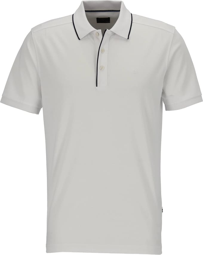 OLYMP Polo Casual - modern fit polo - wit