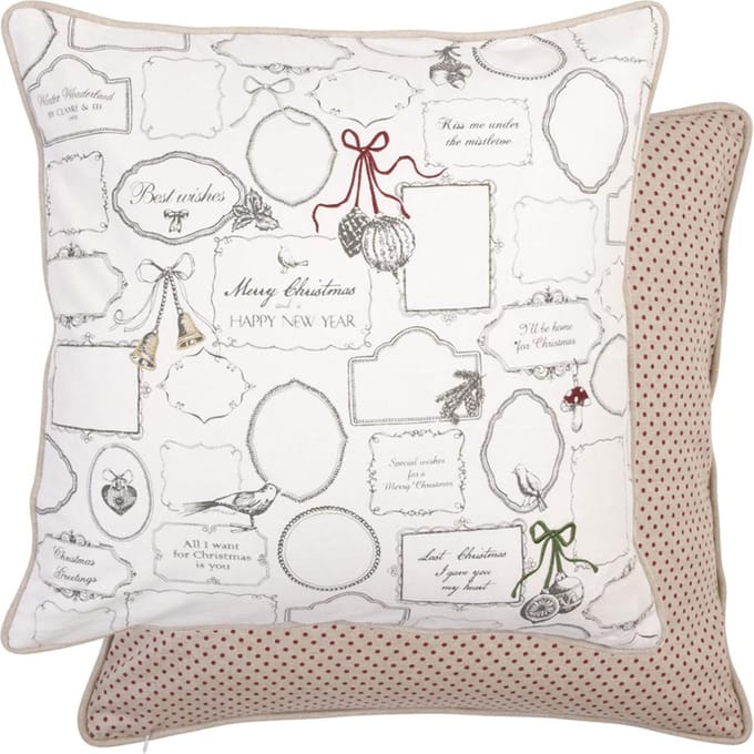 MCH31 - Kussenhoes - 50 x 50 cm - katoen - bruin