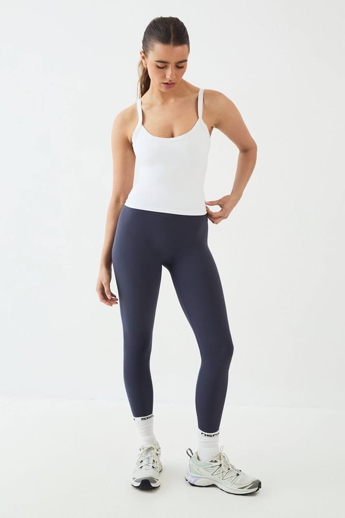 Dames Dsgn Studio Ultra Sculpt Dikke Binding Vest Top | Wit | Maat: XL