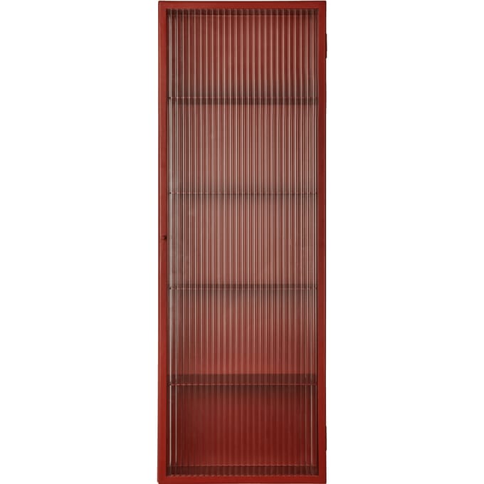 Ferm Living Haze Wandkast - oxidrood - 35 x 100 cm