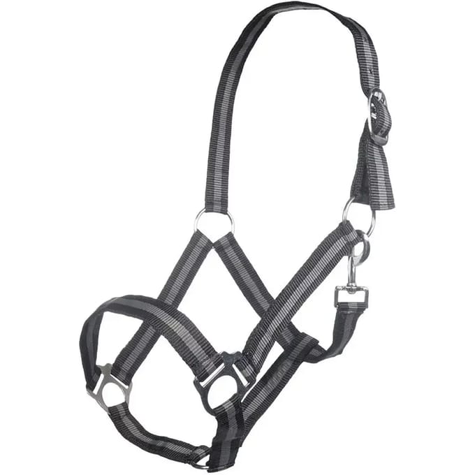 Nylon halster voor paard HKM Budapest