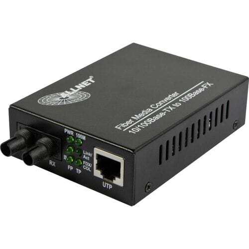 Allnet ALL-MC107-ST-MM LAN, ST Duplex Netwerk mediaconverter 100 MBit/s