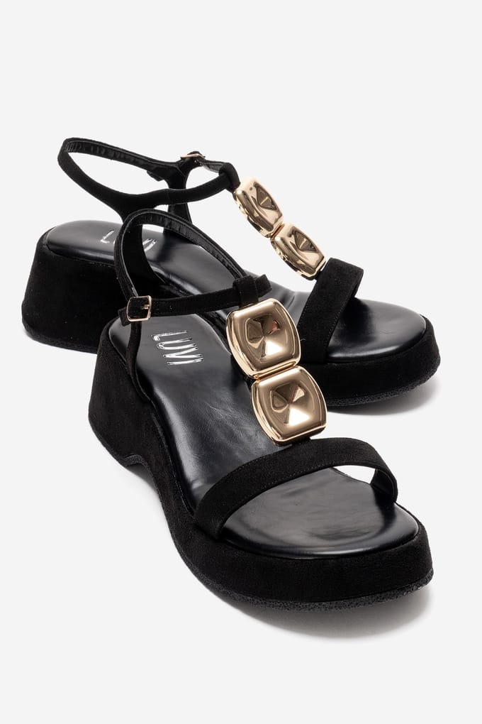 Matt Platform Sandaal